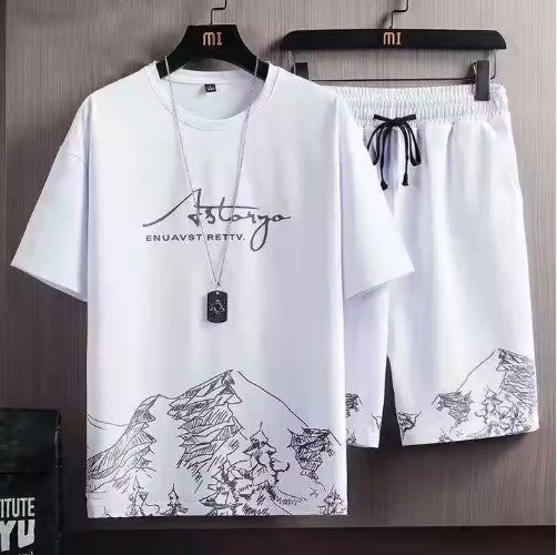 Ensemble Décontracté T-Shirt + Short – L’Élégance Cool, Sans Effort