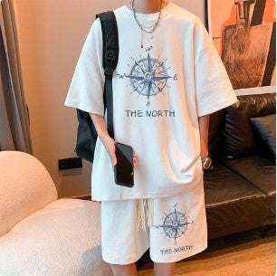 Ensemble Décontracté T-Shirt + Short – L’Élégance Cool, Sans Effort