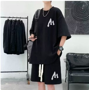 Ensemble Décontracté T-Shirt + Short – L’Élégance Cool, Sans Effort