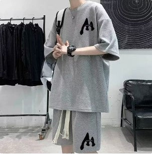 Ensemble Décontracté T-Shirt + Short – L’Élégance Cool, Sans Effort